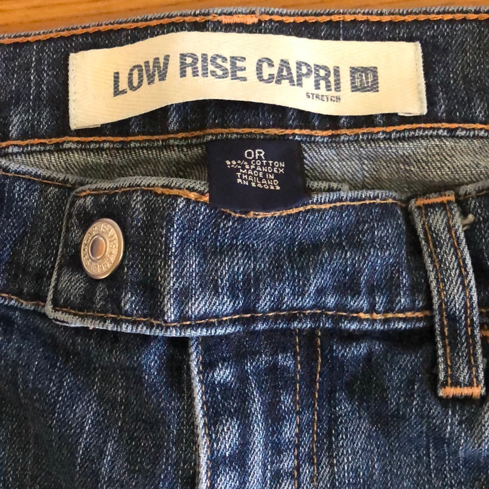 Gap low rise jeans